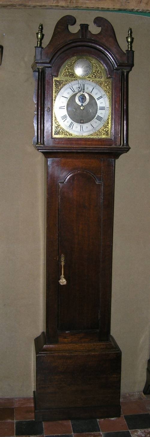 George III Oak 8 Day Longcase Clock